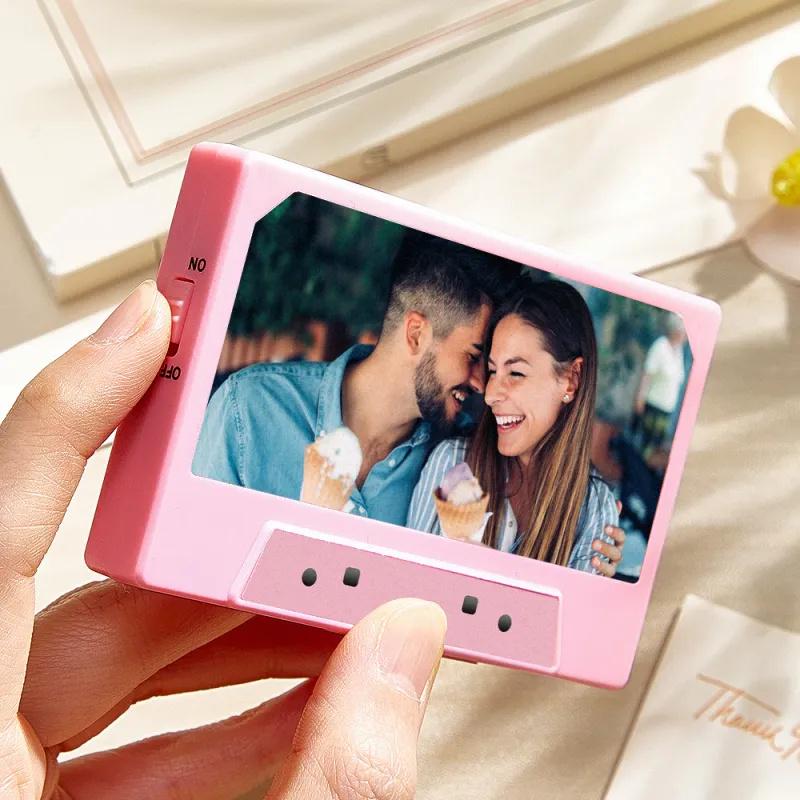 Personalized Recordable Cassette Music Box – Solid Gift Card Custom Mixtape Gift Music Card Audio Letter Recording Keepsake Music inspired