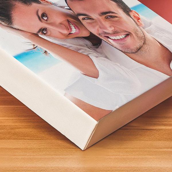 Custom Wall Art Canvas - Custom Canvas Wall Art Home Decor Personalized Gift Photo Prints Oil Painting 50*70cm Frameless