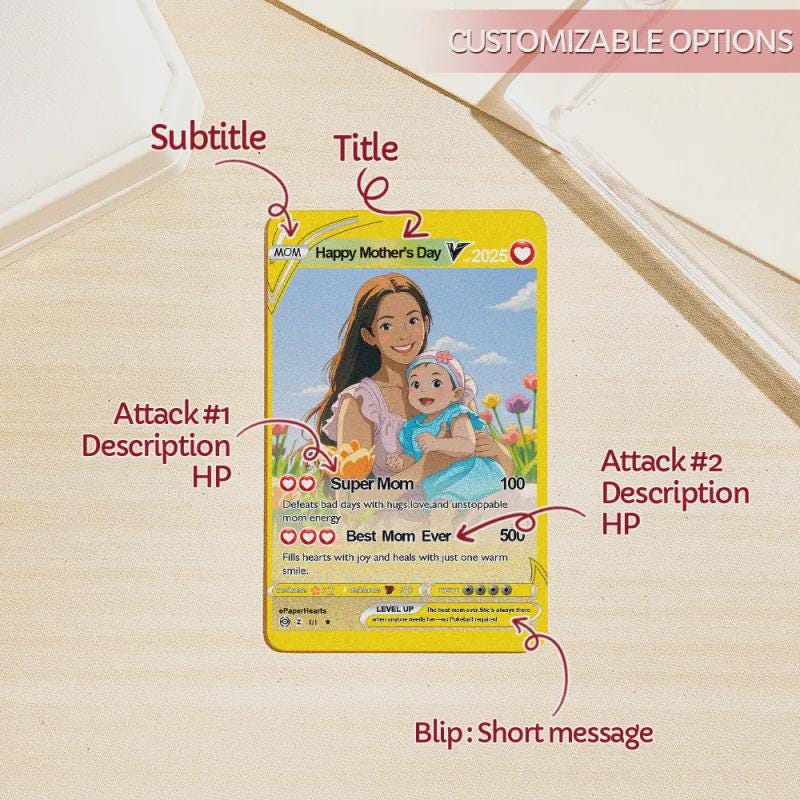 Custom Anime Trading Card – Personalized Photo Gift for Gamers & Couples, Acrylic Keepsake, Anime Boyfriend Gift, Custom Plaque