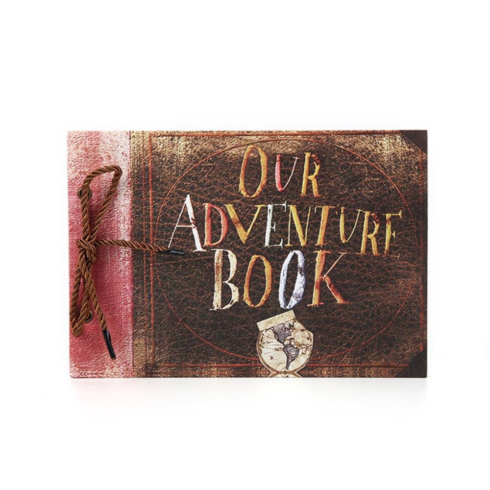 Our Adventure Book Loose-leaf Wedding Photo Album DIY Family Scrapbook Photo Album Memory keepsake Travel Journal Sticker/Stamp Album