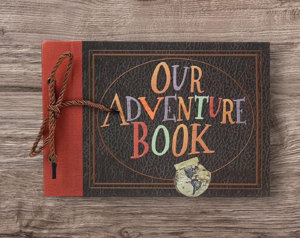 Our Adventure Book Loose-leaf Wedding Photo Album