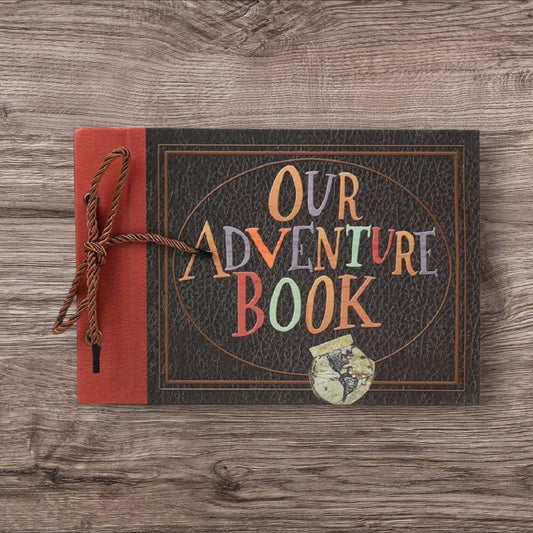 Our Adventure Book Loose-leaf Wedding Photo Album DIY Family Scrapbook Photo Album Memory keepsake Travel Journal Sticker/Stamp Album